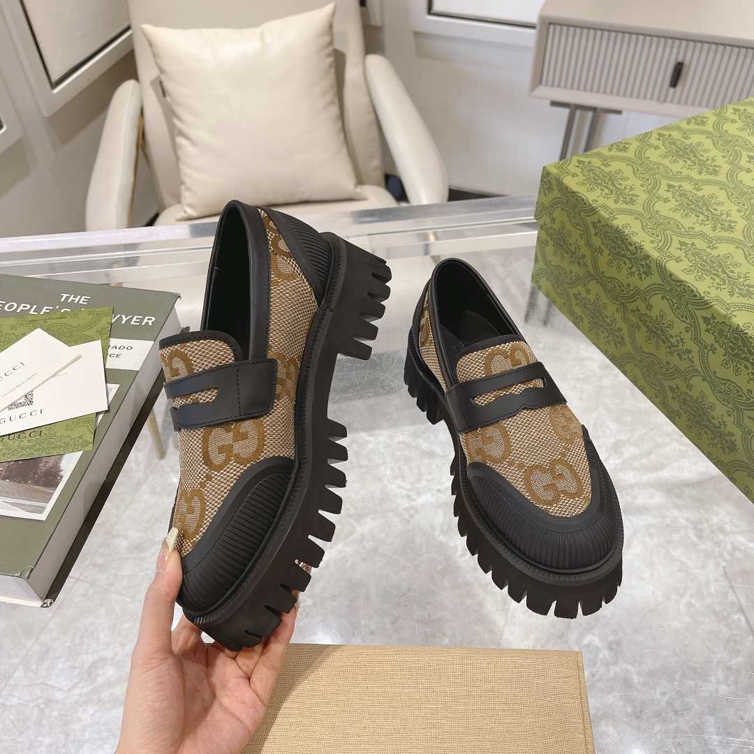Gucci Maxi GG Loafers - DopestKickz