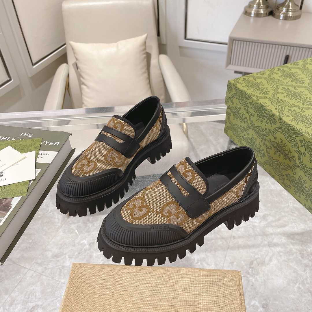 Gucci Maxi GG Loafers - DopestKickz