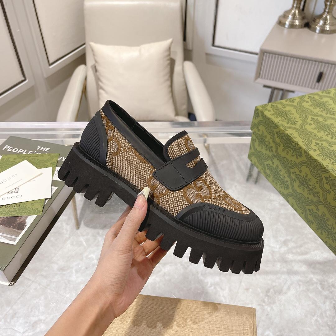 Gucci Maxi GG Loafers - DopestKickz