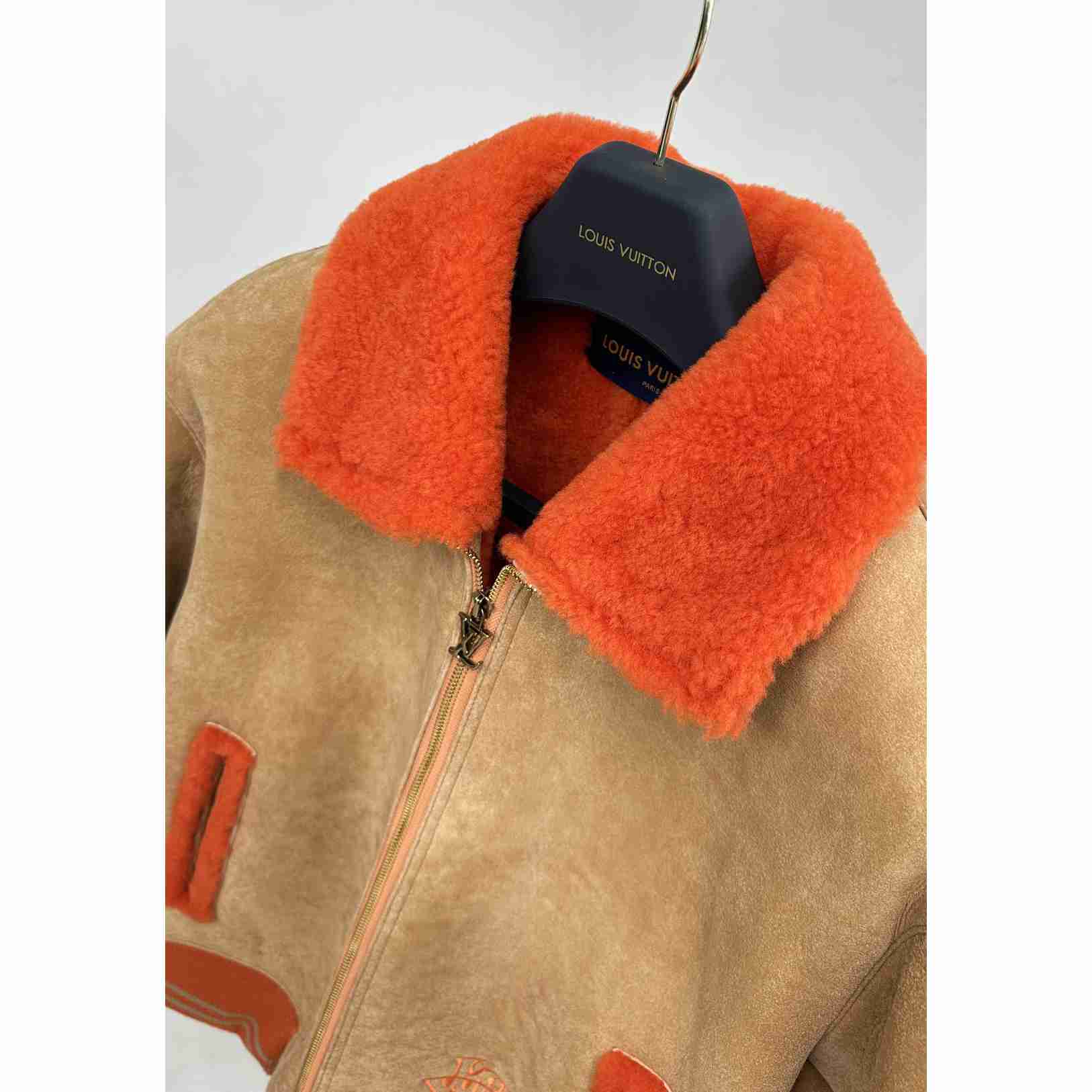 Louis Vuitton Shearling College Blouson - DopestKickz