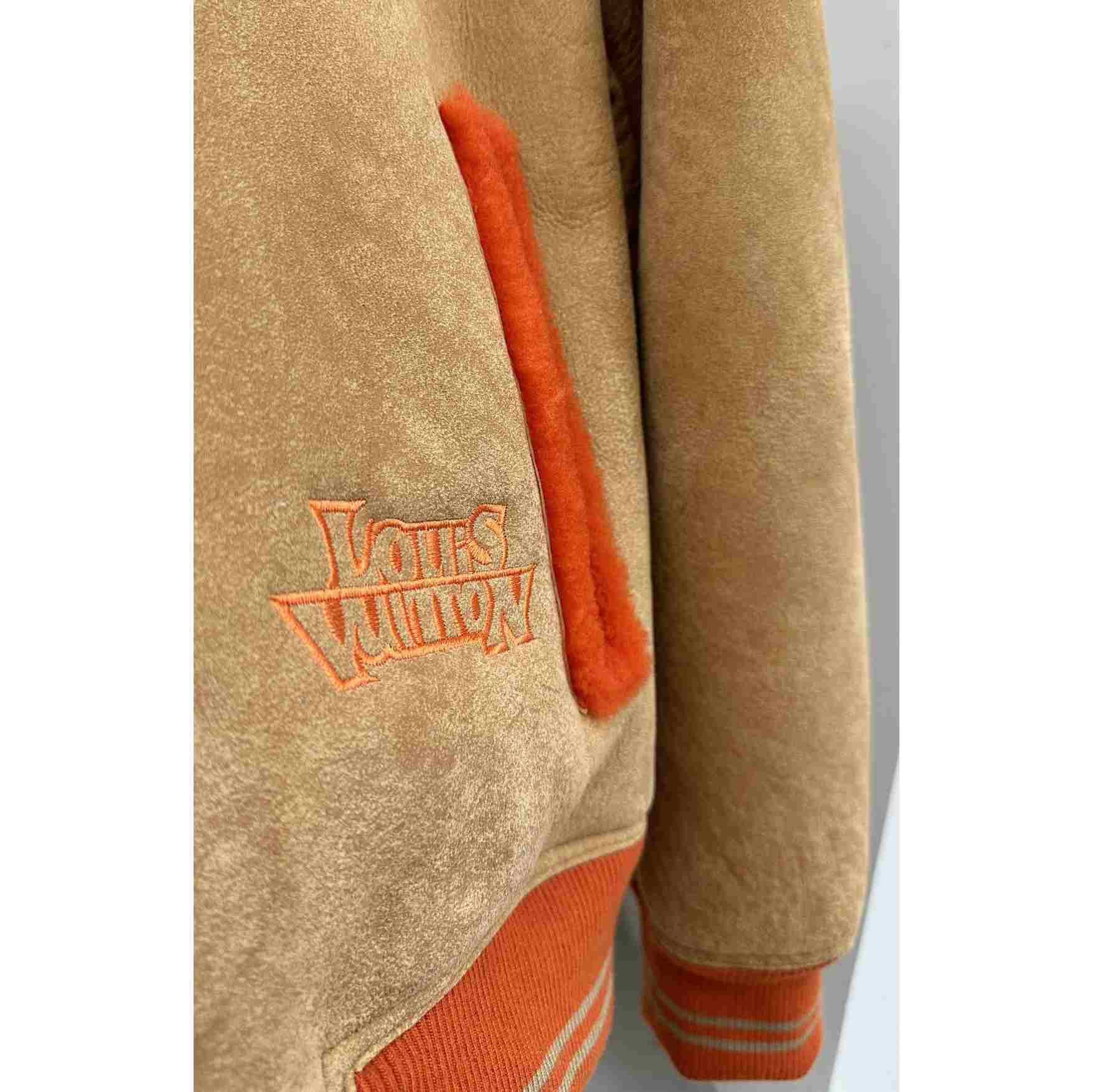 Louis Vuitton Shearling College Blouson - DopestKickz