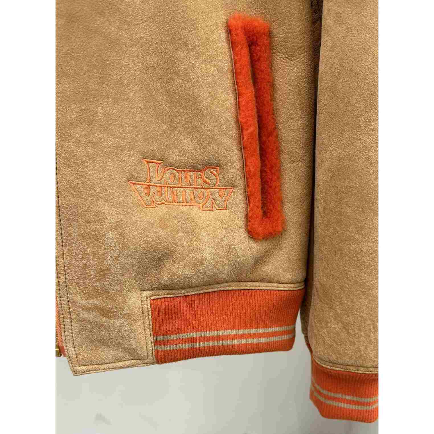 Louis Vuitton Shearling College Blouson - DopestKickz