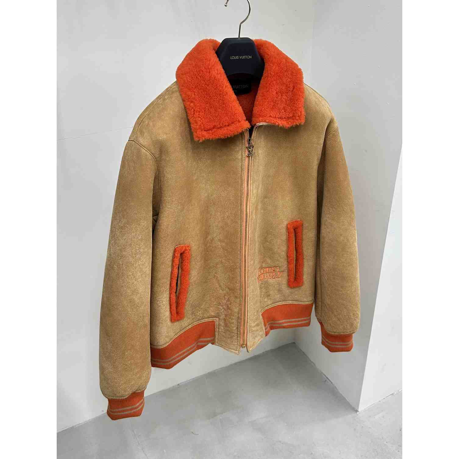 Louis Vuitton Shearling College Blouson - DopestKickz