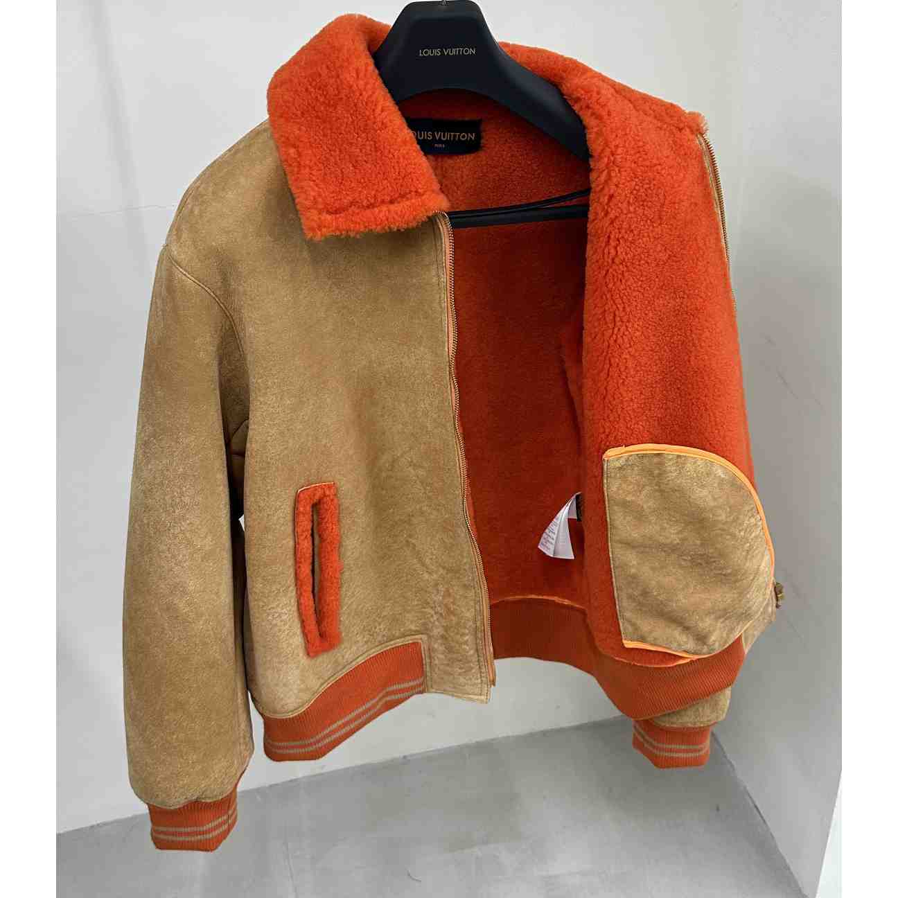 Louis Vuitton Shearling College Blouson - DopestKickz