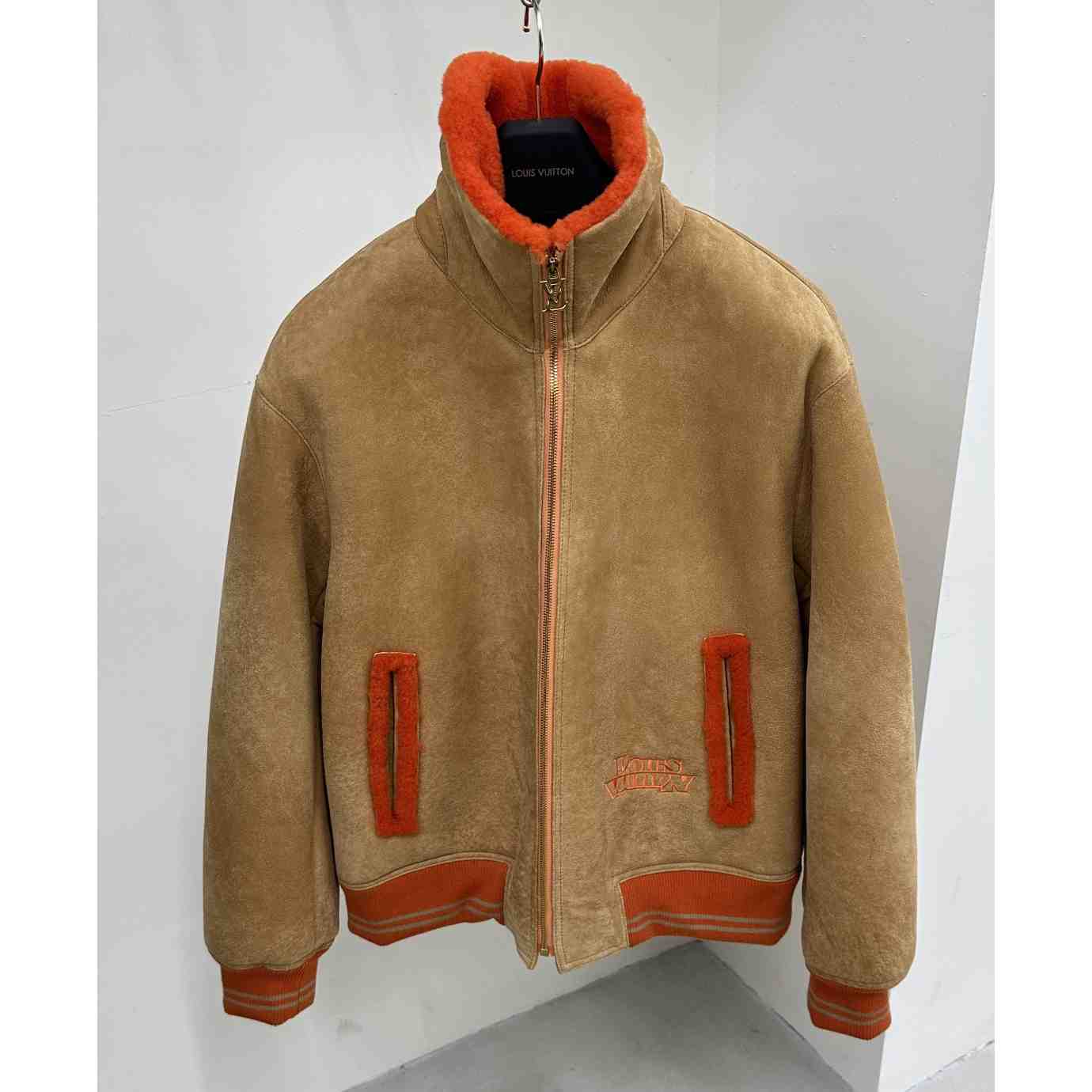 Louis Vuitton Shearling College Blouson - DopestKickz