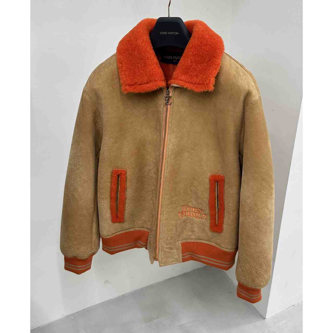 Louis Vuitton Shearling College Blouson - DopestKickz
