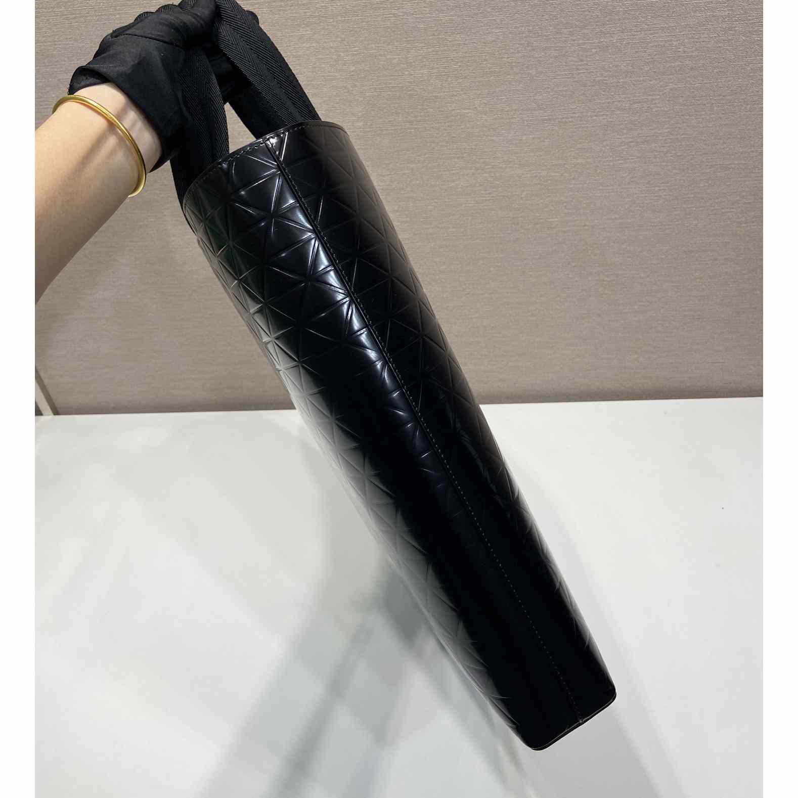 Prada Brushed Leather Tote Bag With Water Bottle - DopestKickz