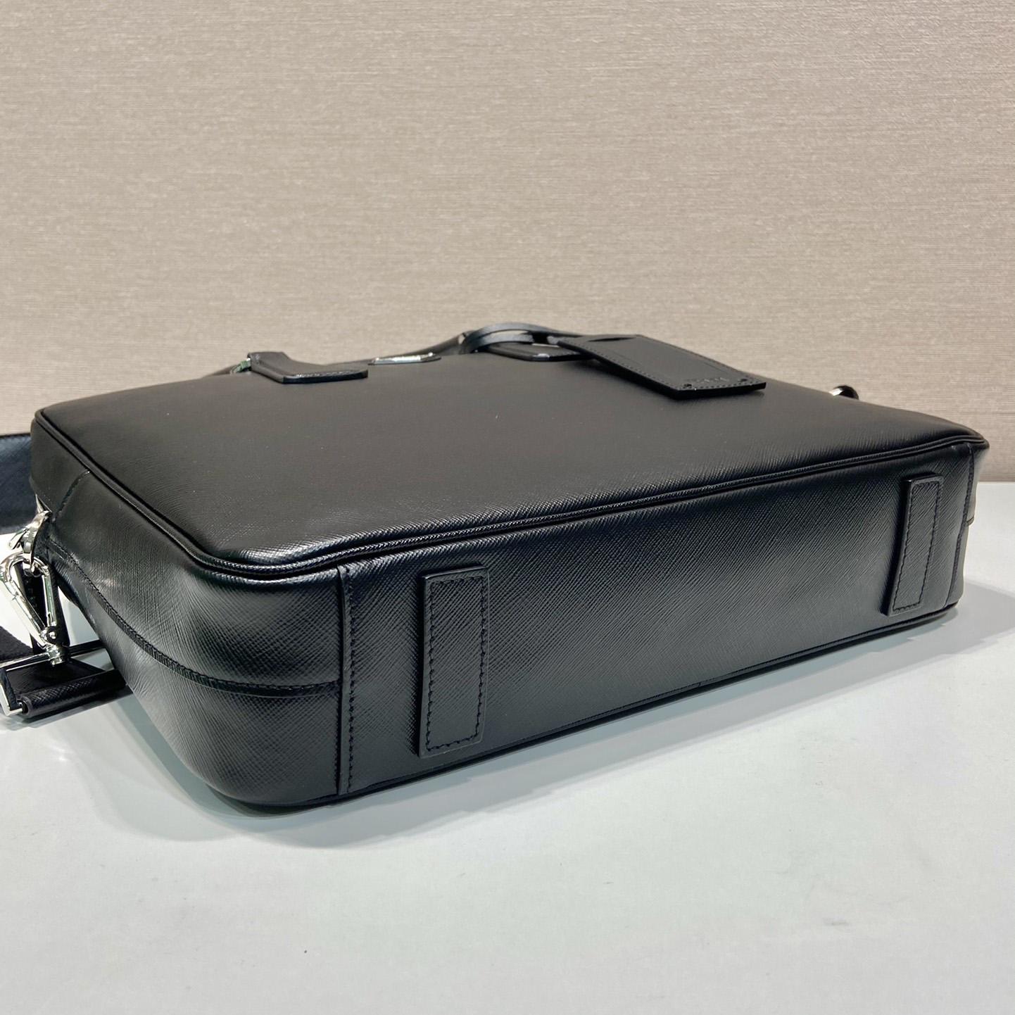 Prada Saffiano Leather Work Bag - DopestKickz