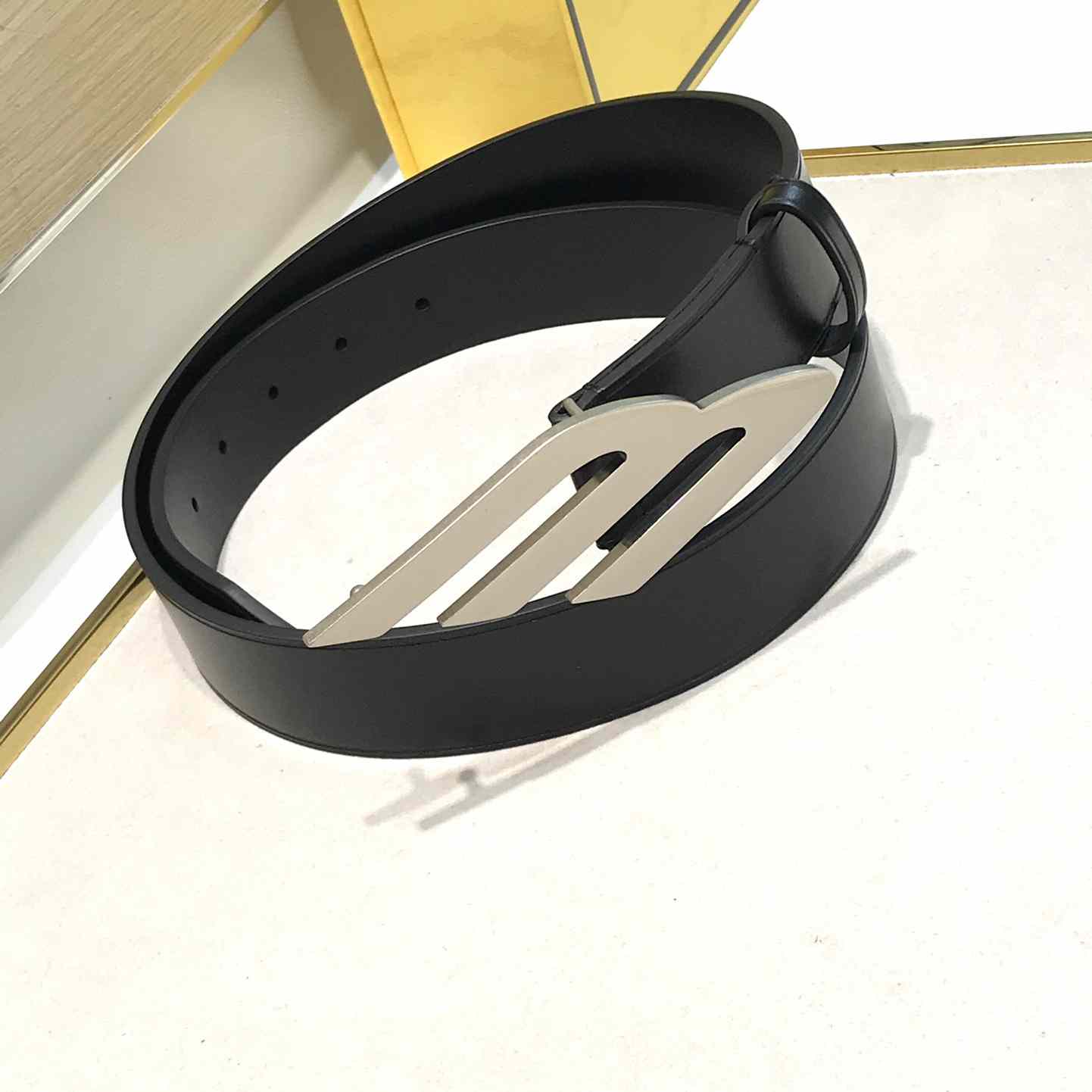 Balenciaga 3B Belt In Black  - DopestKickz