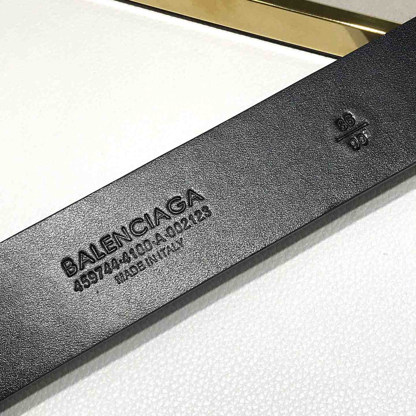 Balenciaga 3B Belt In Black  - DopestKickz