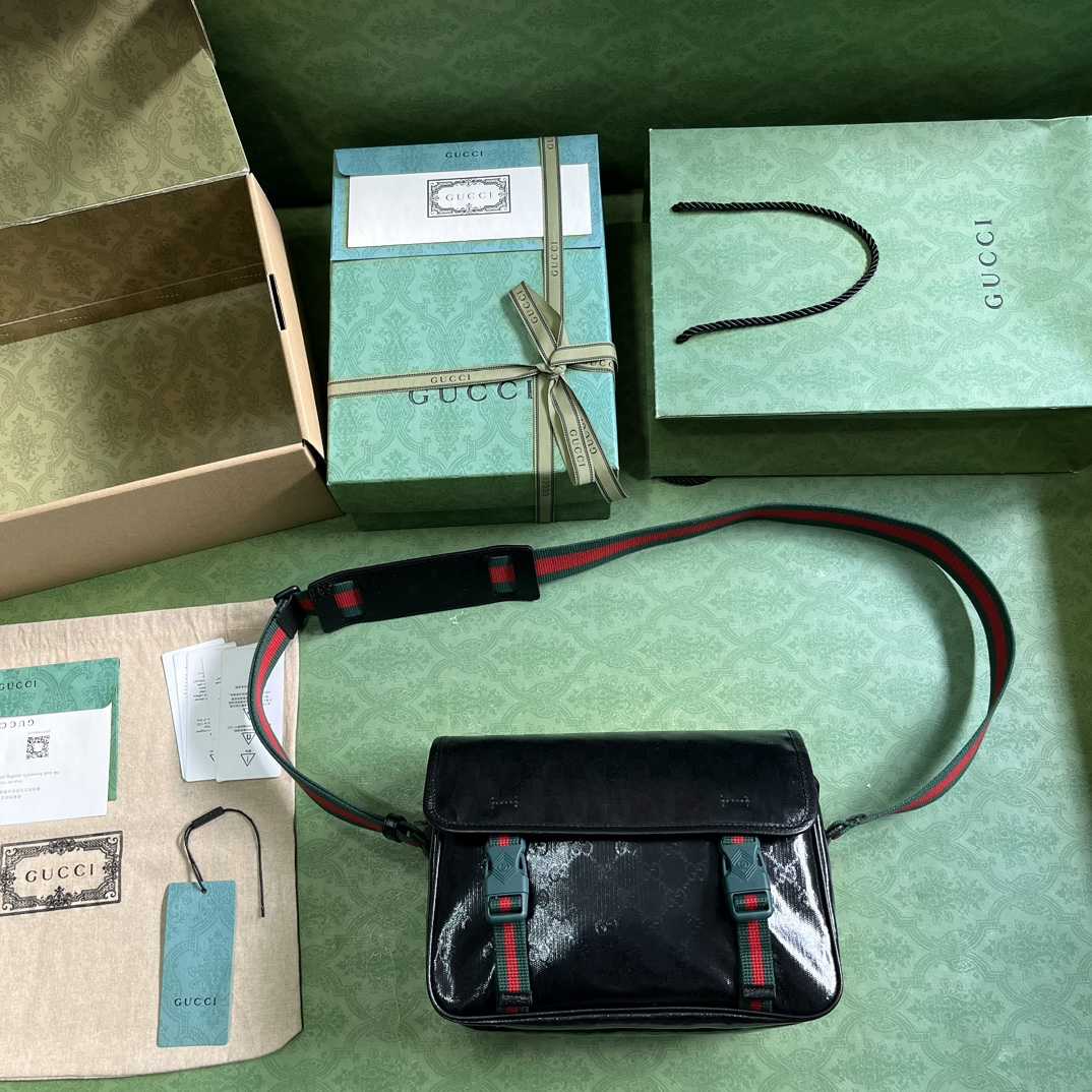 Gucci GG Crystal Messenger Bag (27x 20x 10cm) - DopestKickz
