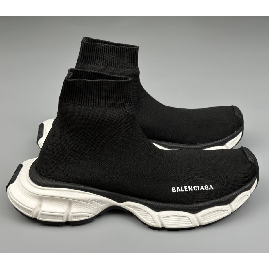 Balenciaga 3XL Sock Recycled Knit Sneaker In Black  - DopestKickz