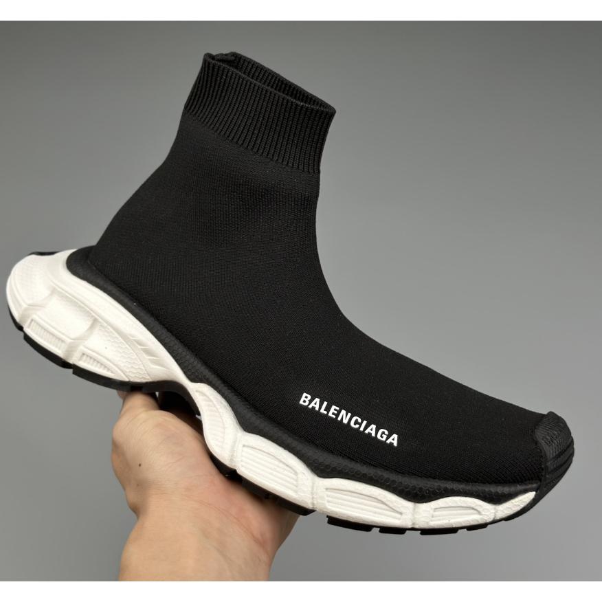 Balenciaga 3XL Sock Recycled Knit Sneaker In Black  - DopestKickz