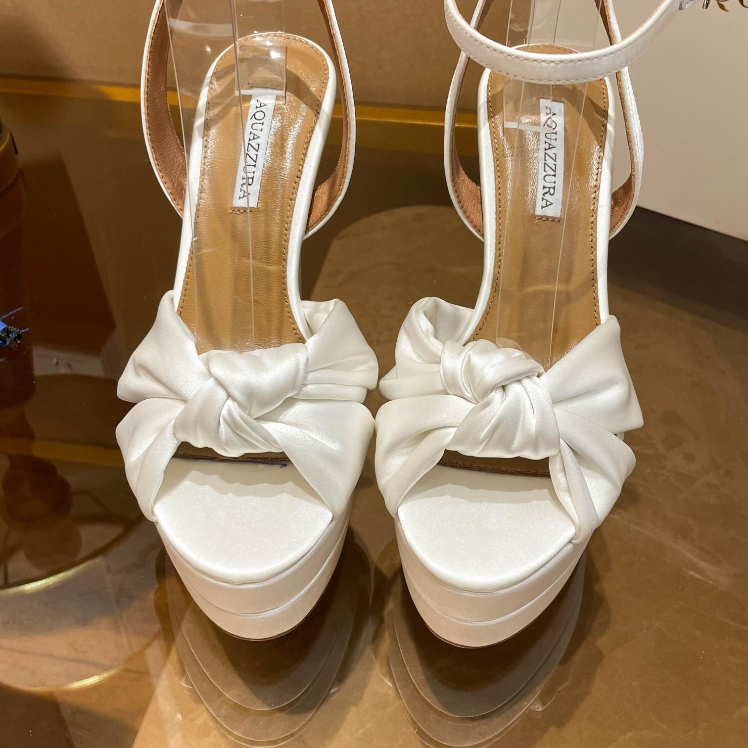 Aquazzura Cupid Plateau 130 - DopestKickz