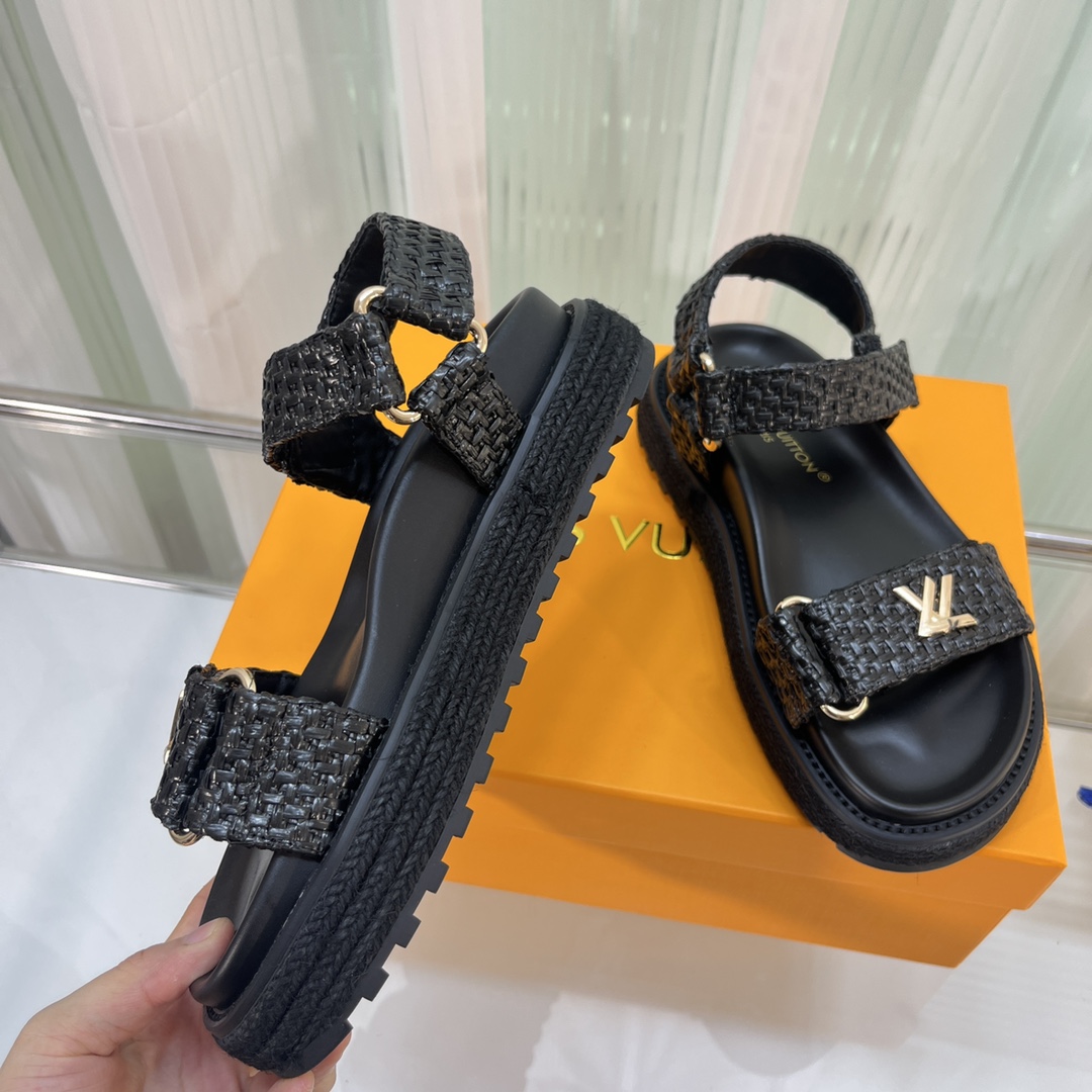 Louis Vuitton Cordoba Flat Comfort Sandal - DopestKickz