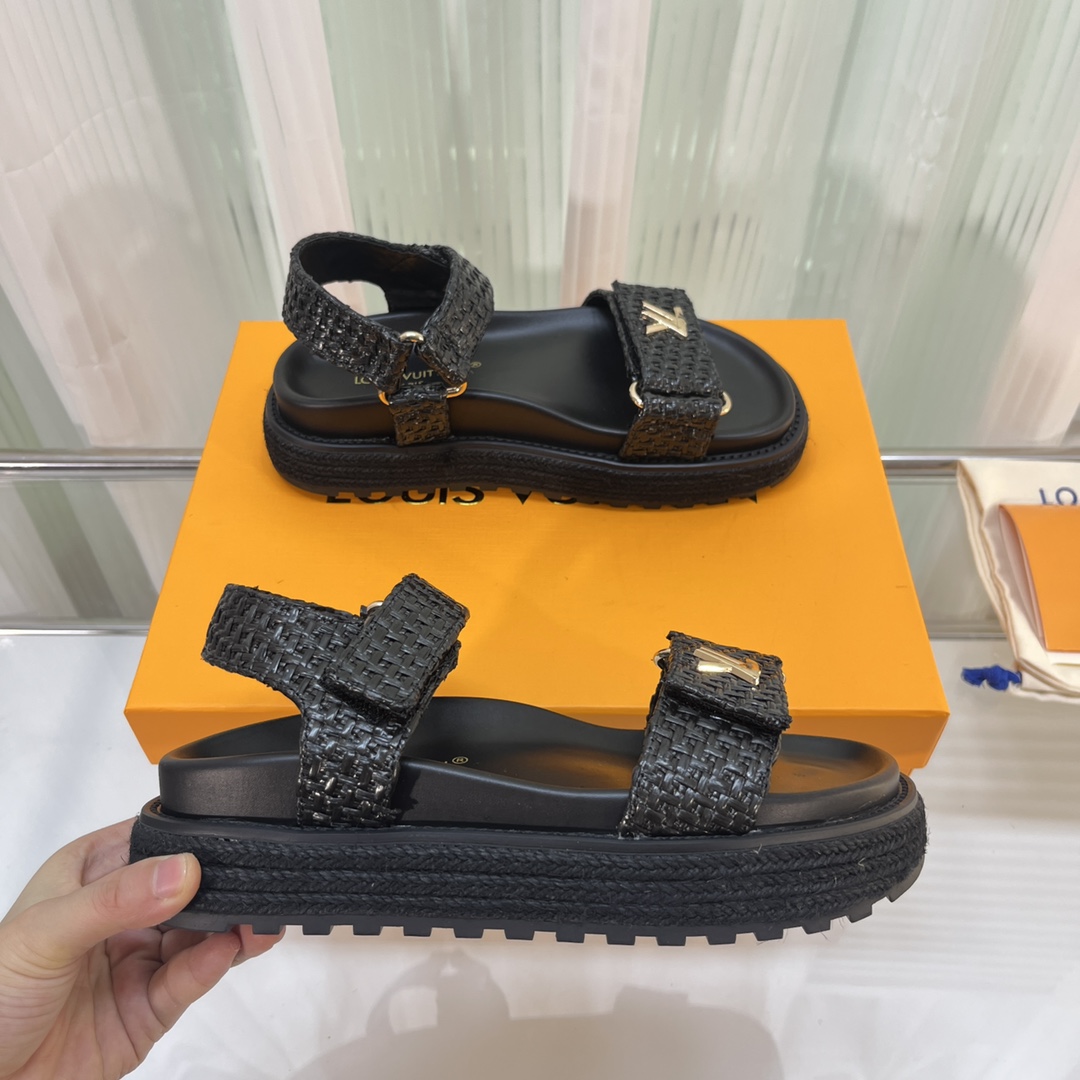 Louis Vuitton Cordoba Flat Comfort Sandal - DopestKickz