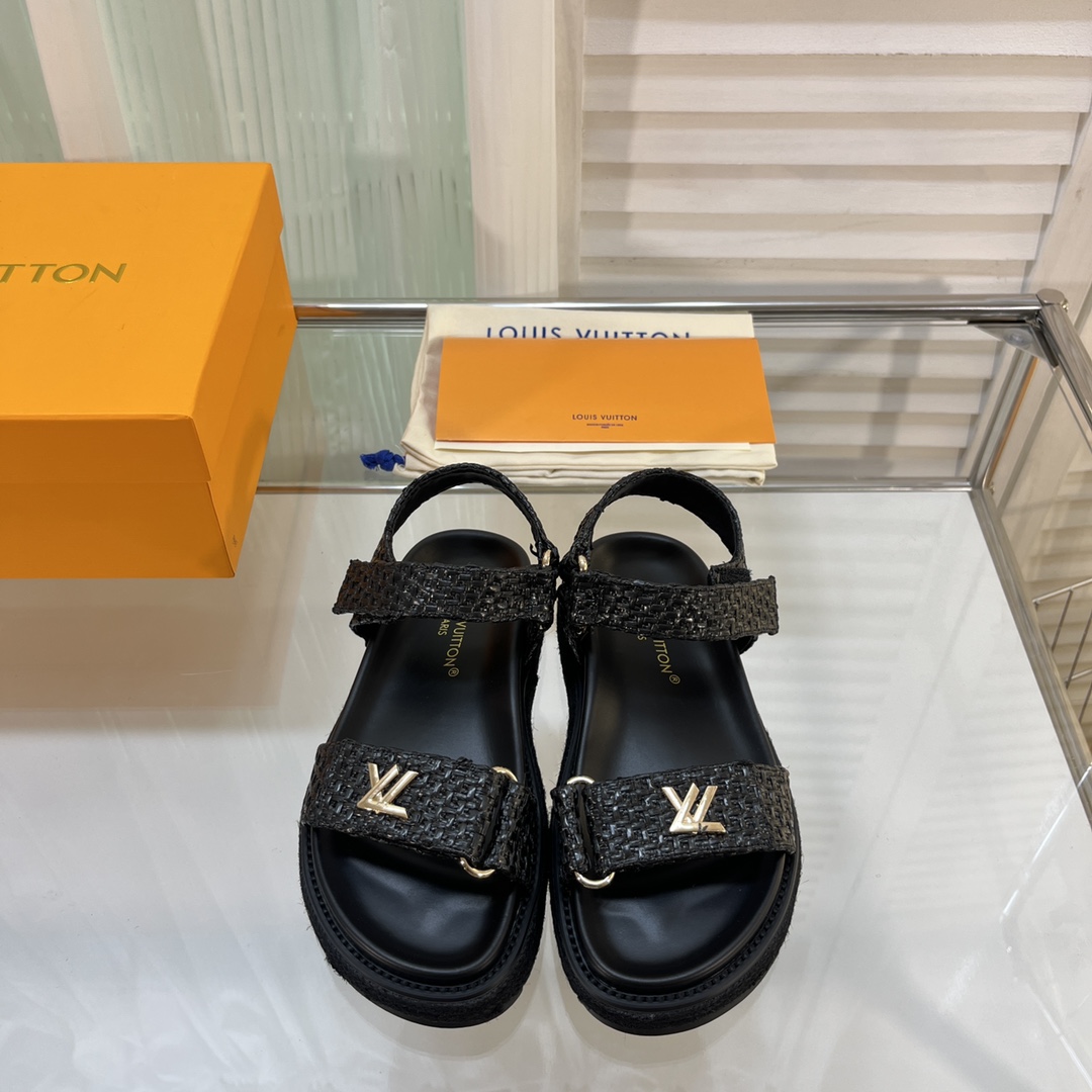 Louis Vuitton Cordoba Flat Comfort Sandal - DopestKickz