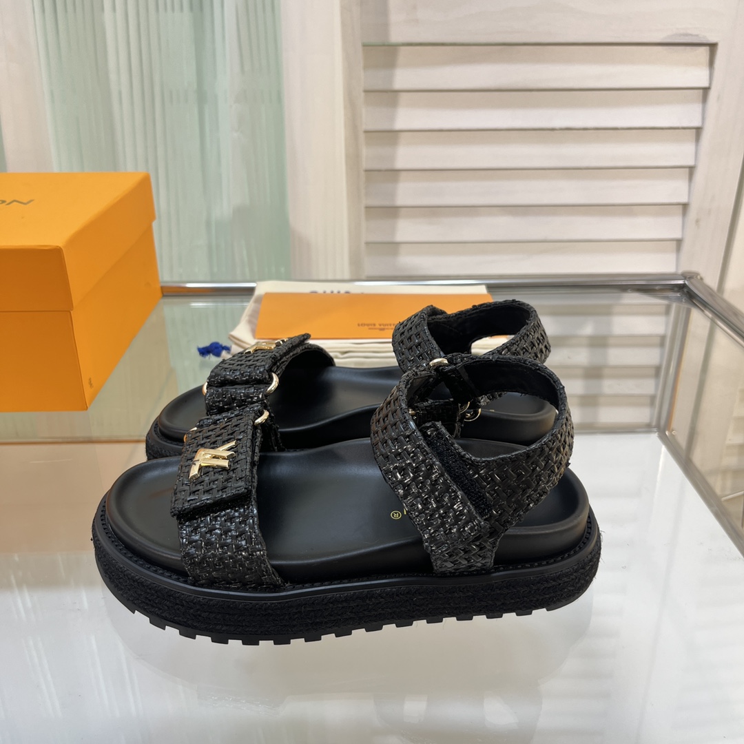 Louis Vuitton Cordoba Flat Comfort Sandal - DopestKickz