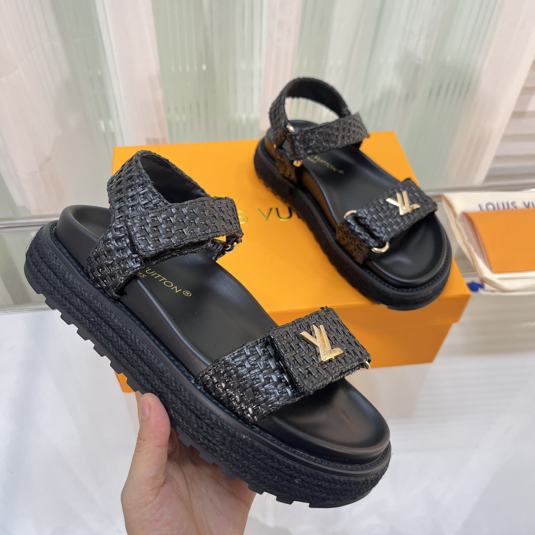 Louis Vuitton Cordoba Flat Comfort Sandal - DopestKickz