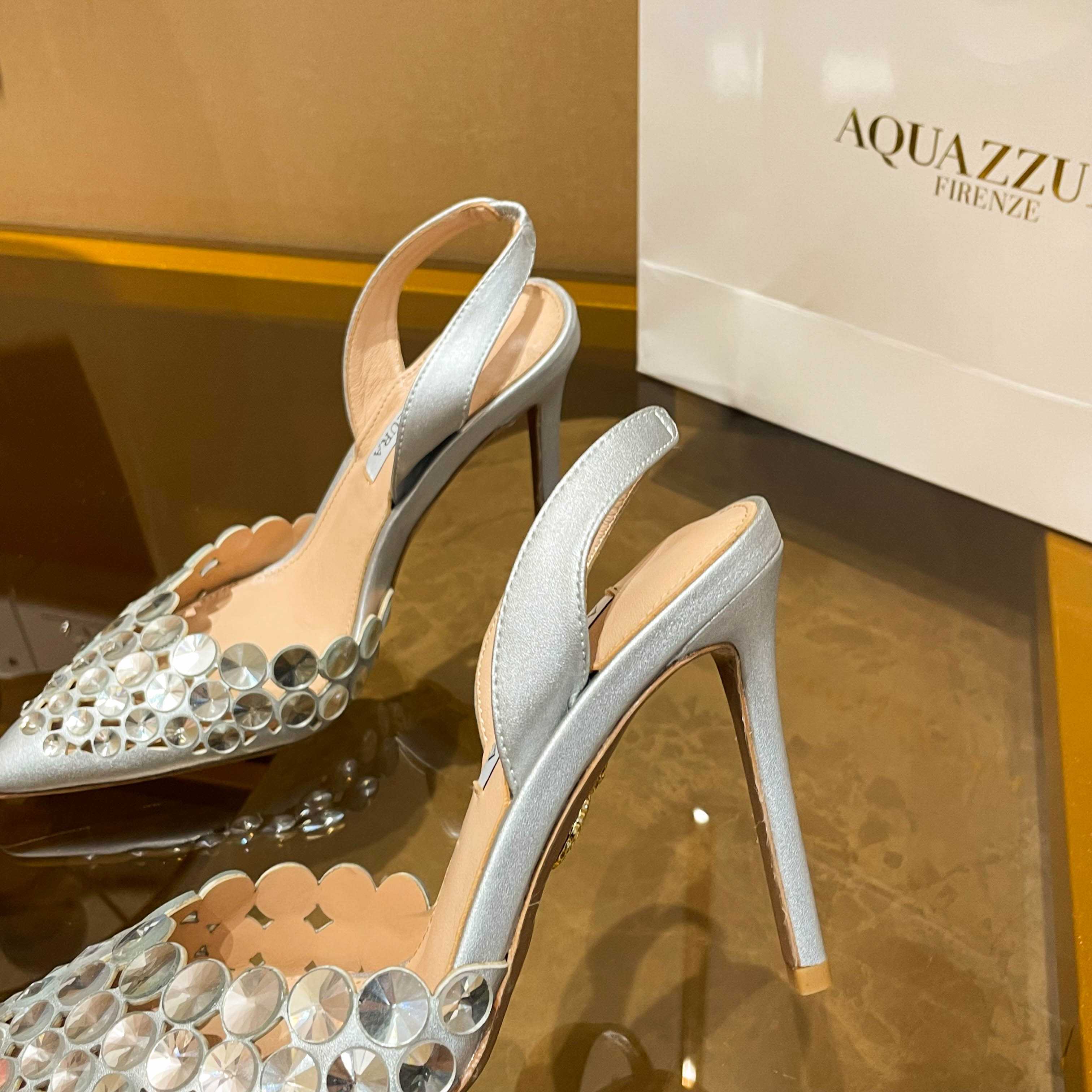 Aquazzura Maxi-Tequila Sling 105 - DopestKickz