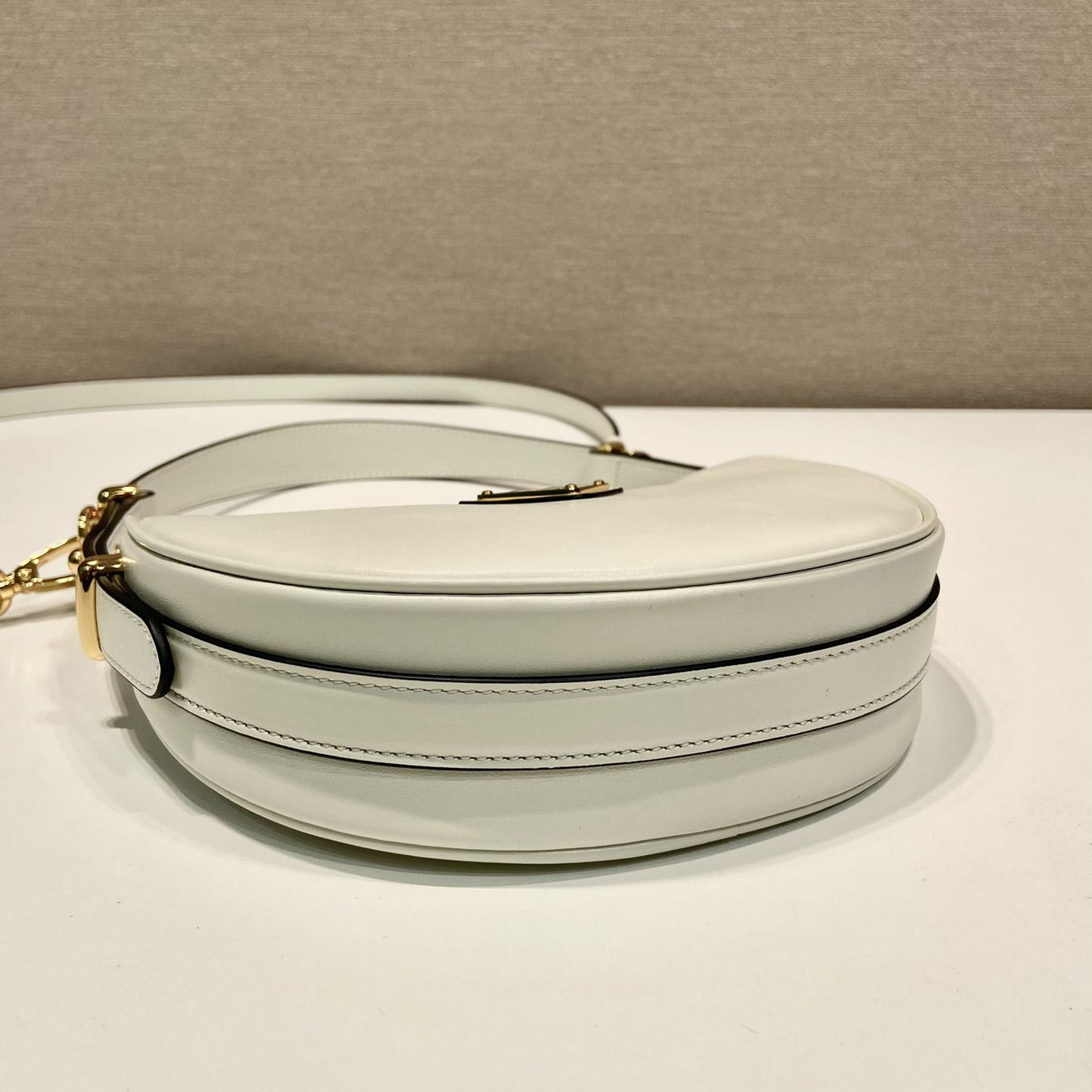 Prada Arqué Leather Mini Shoulder Bag - DopestKickz