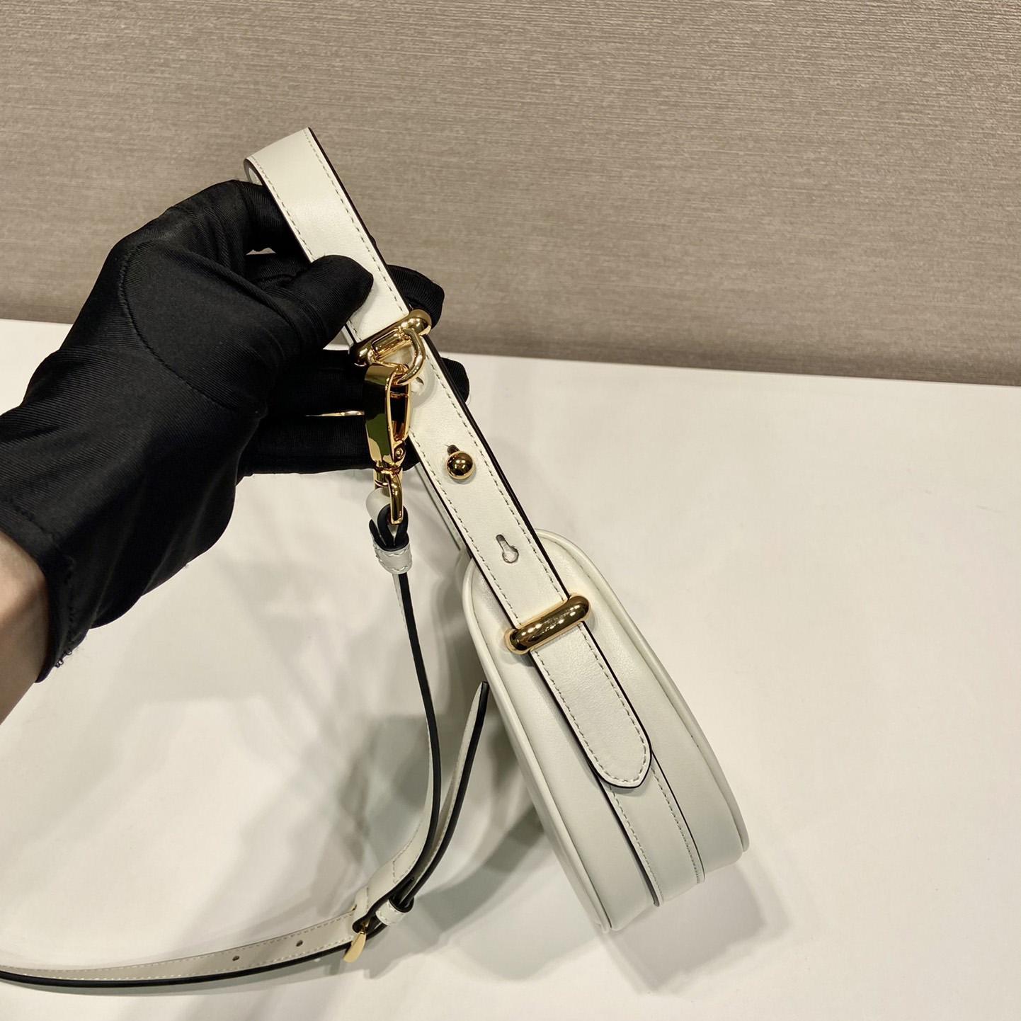 Prada Arqué Leather Mini Shoulder Bag - DopestKickz