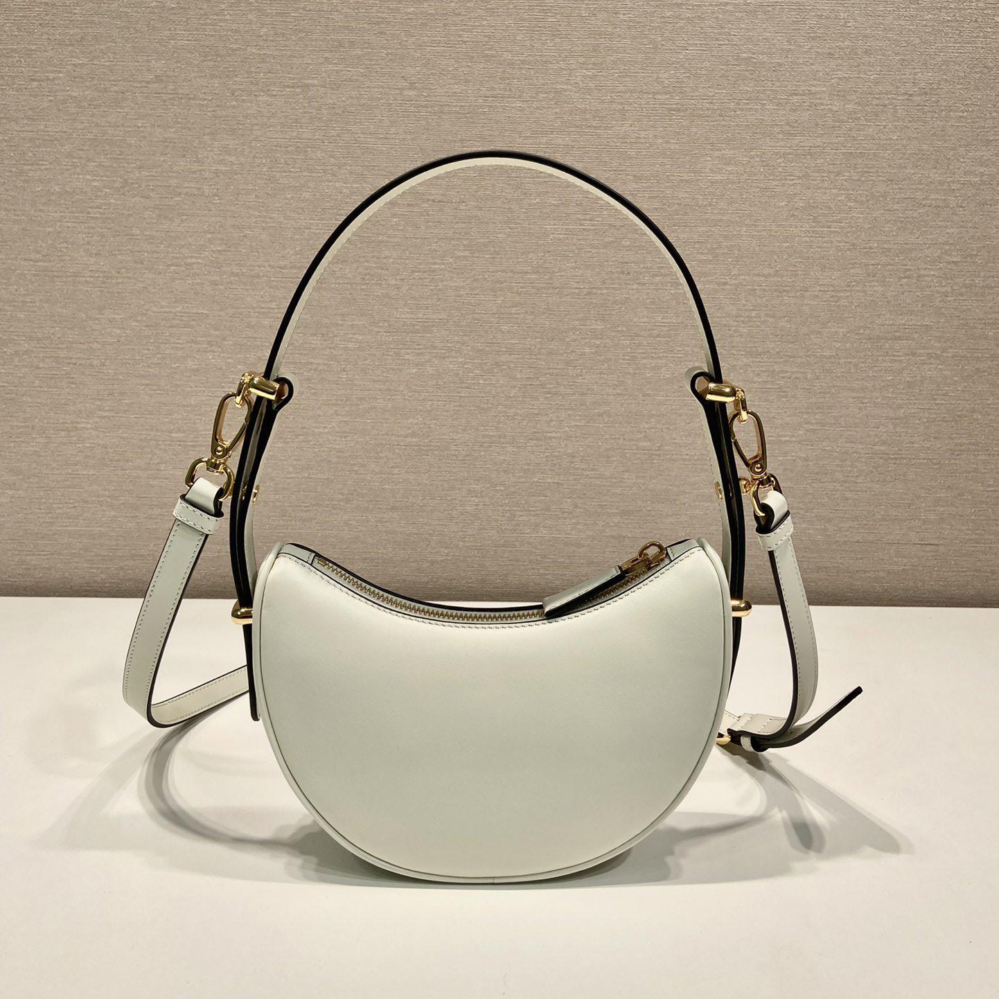 Prada Arqué Leather Mini Shoulder Bag - DopestKickz