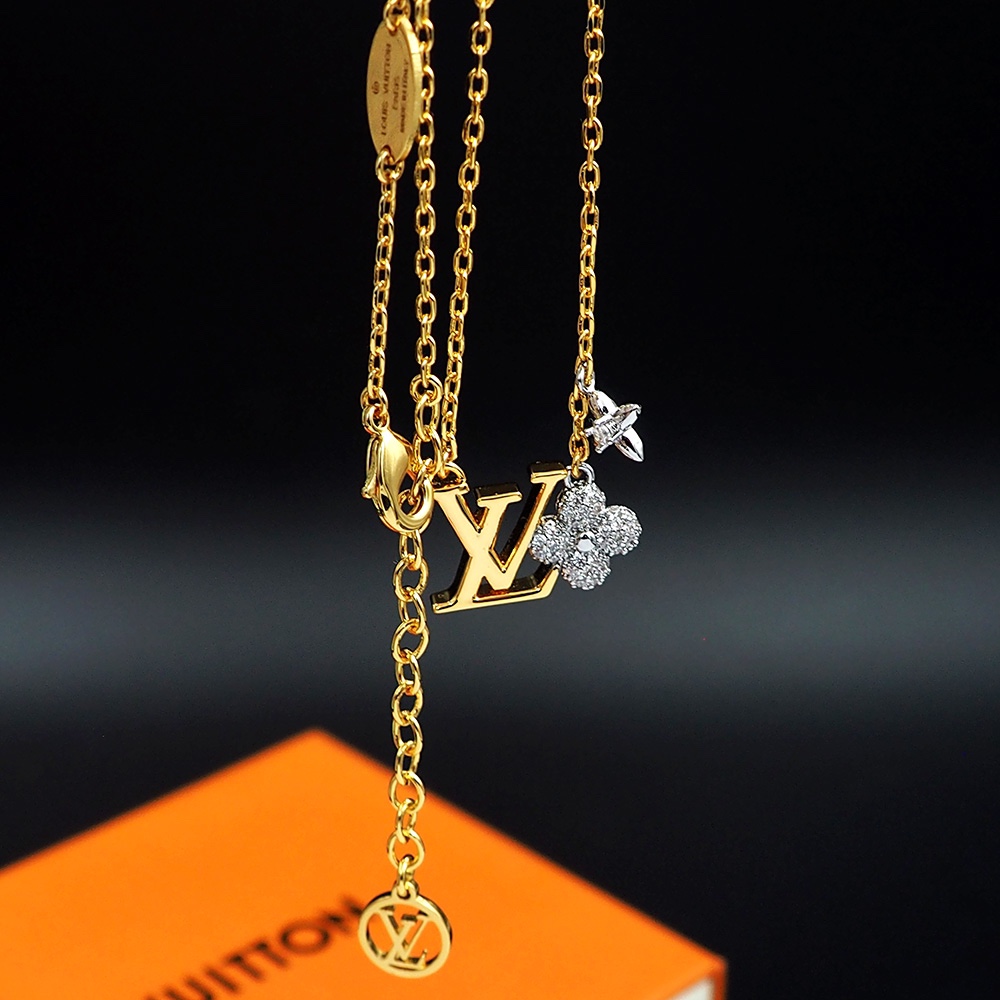 Louis Vuitto LV Gram Necklace   - DopestKickz