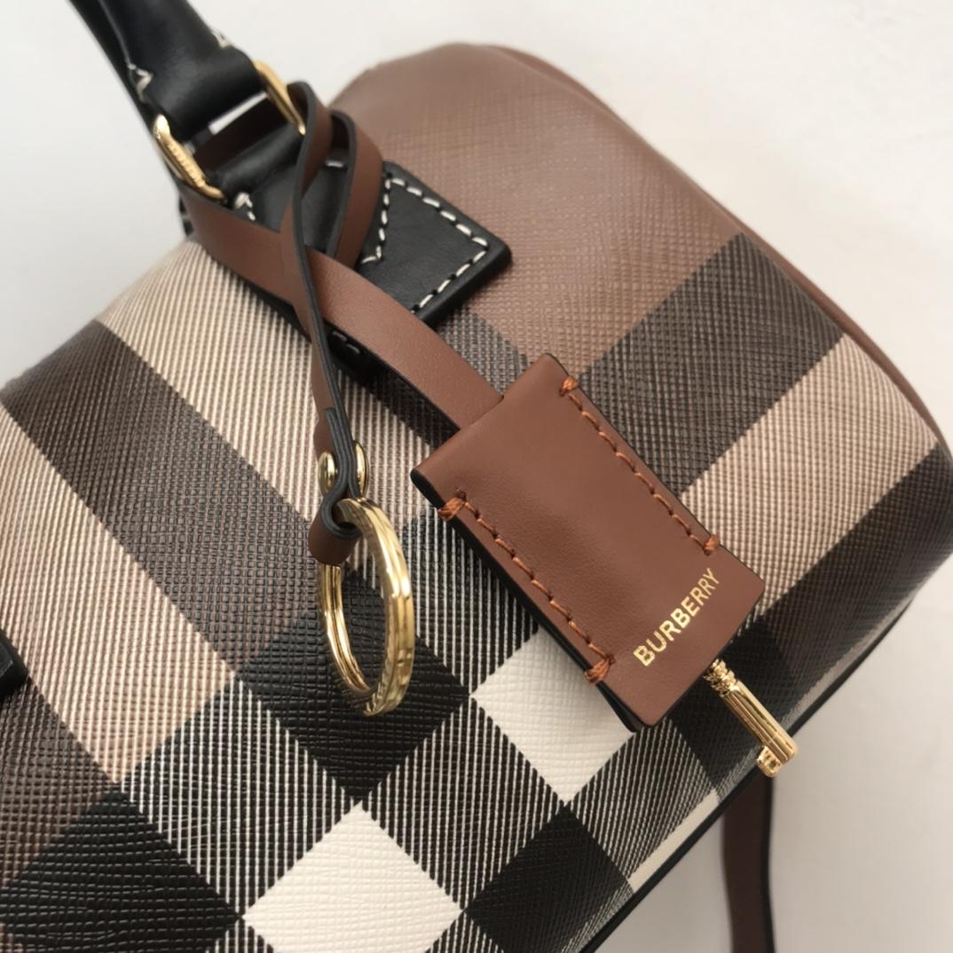 Burberry Check Mini Bowling Bag - DopestKickz