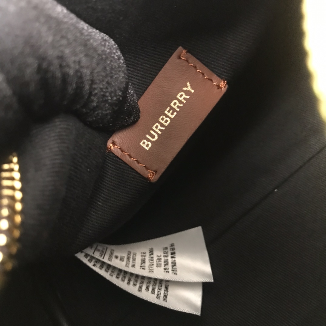 Burberry Check Mini Bowling Bag - DopestKickz