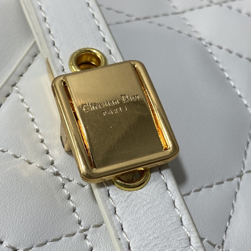 Dior Caro Colle Noire Clutch With Chain - DopestKickz