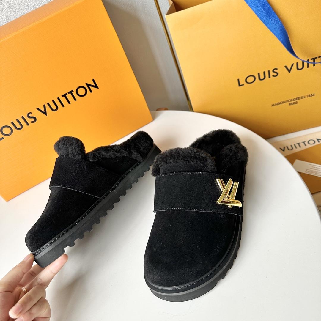 Louis Vuitton LV Cosy Flat Comfort Clog - DopestKickz