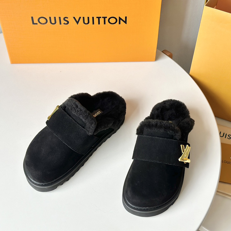 Louis Vuitton LV Cosy Flat Comfort Clog - DopestKickz