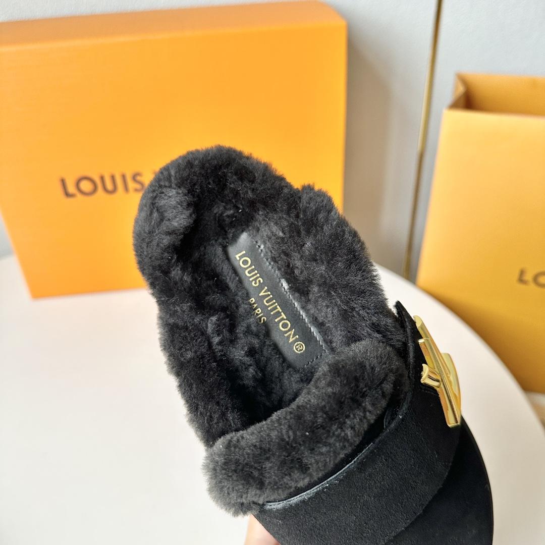Louis Vuitton LV Cosy Flat Comfort Clog - DopestKickz