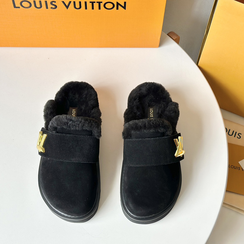 Louis Vuitton LV Cosy Flat Comfort Clog - DopestKickz