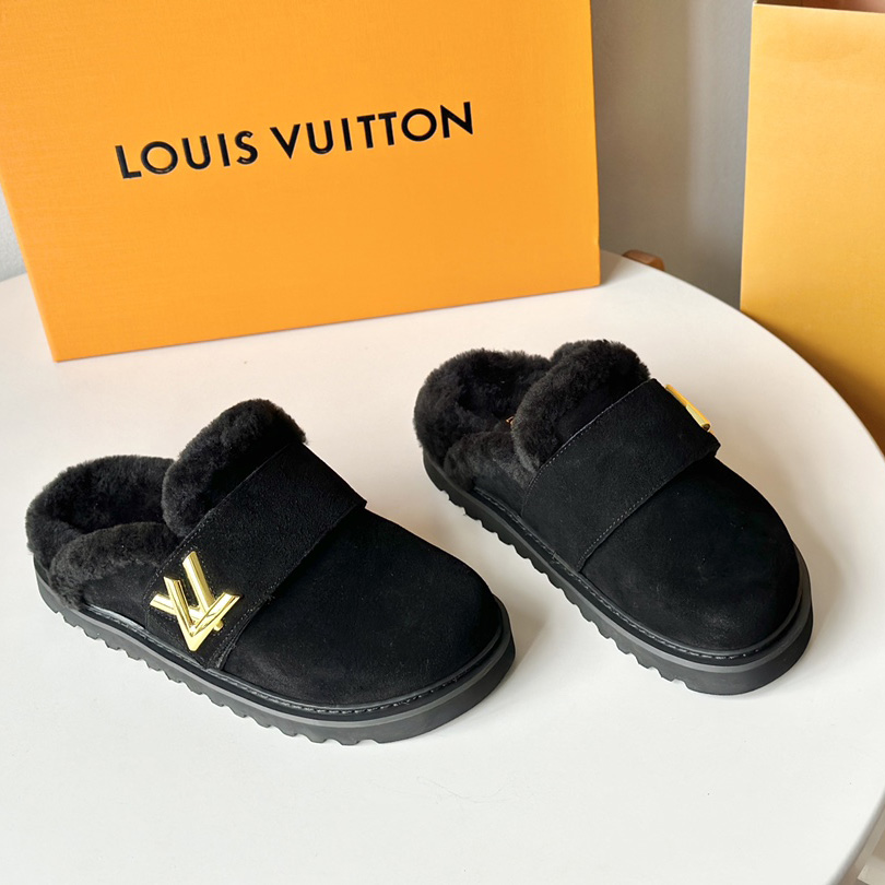 Louis Vuitton LV Cosy Flat Comfort Clog - DopestKickz