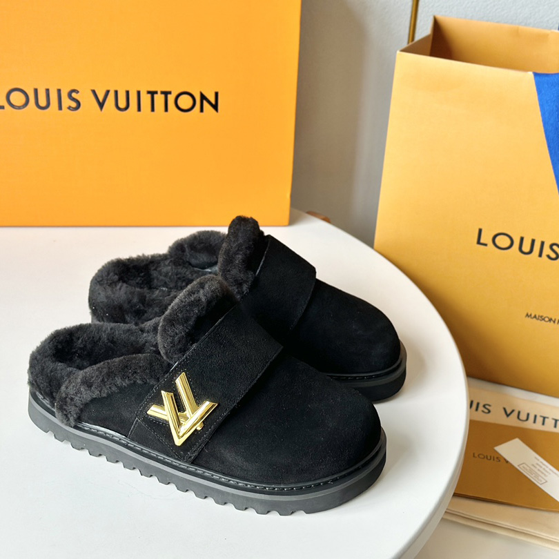 Louis Vuitton LV Cosy Flat Comfort Clog - DopestKickz