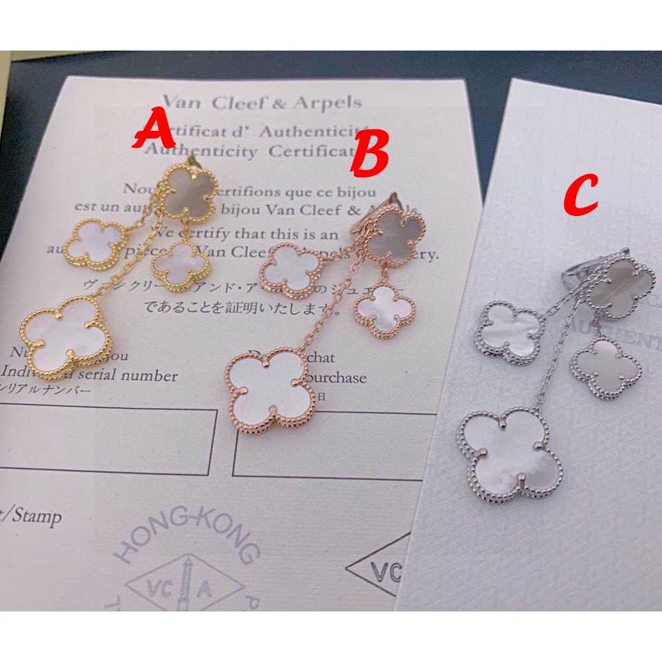 Van Cleef & Arpels Pure Alhambra Earstuds - DopestKickz