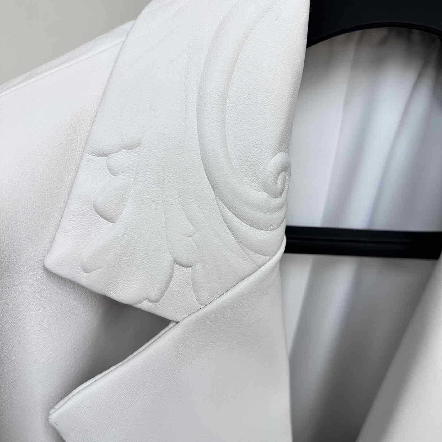 Louis Vuitton LV Ornaments Leather Coat - DopestKickz