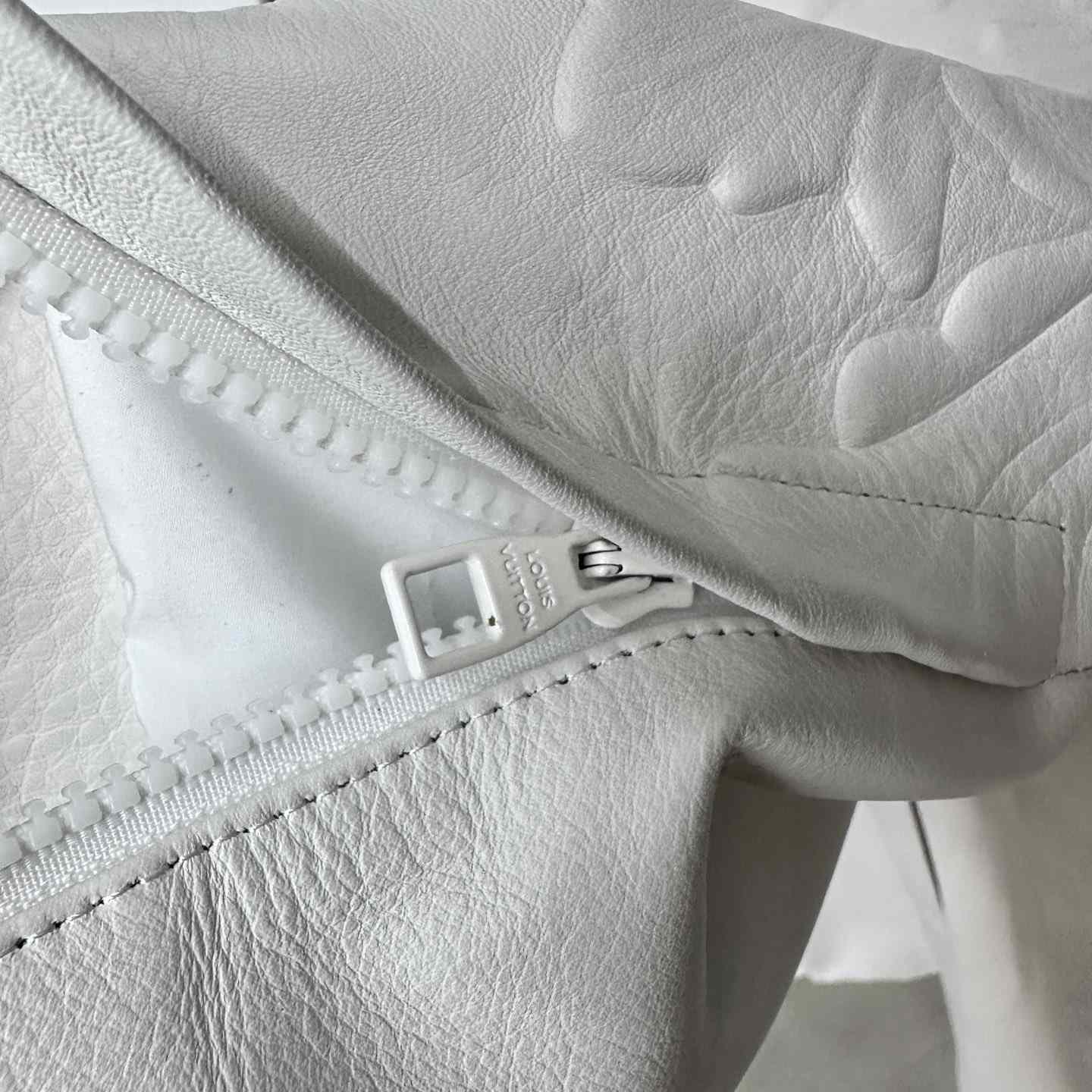 Louis Vuitton LV Ornaments Leather Coat - DopestKickz