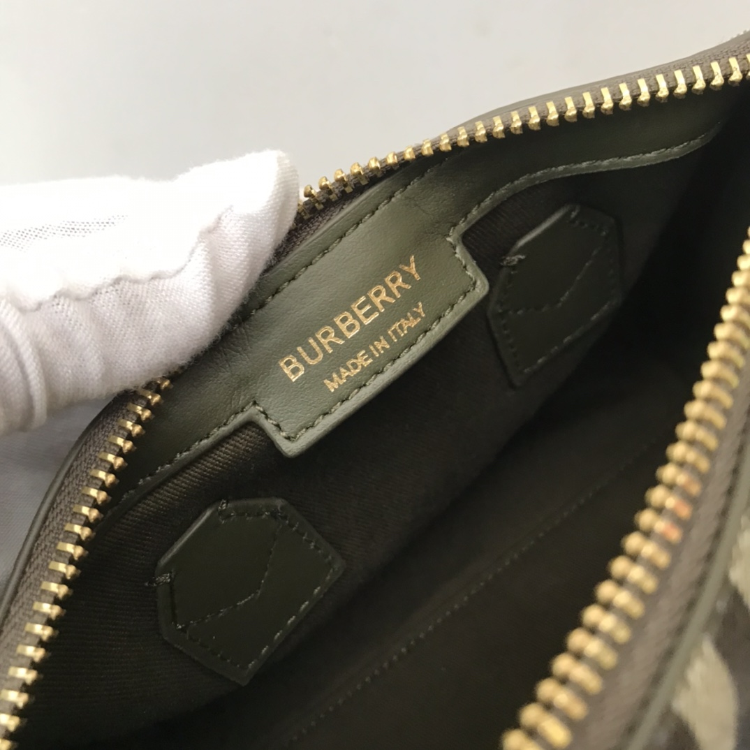 Burberry Check Mini Bowling Bag - DopestKickz