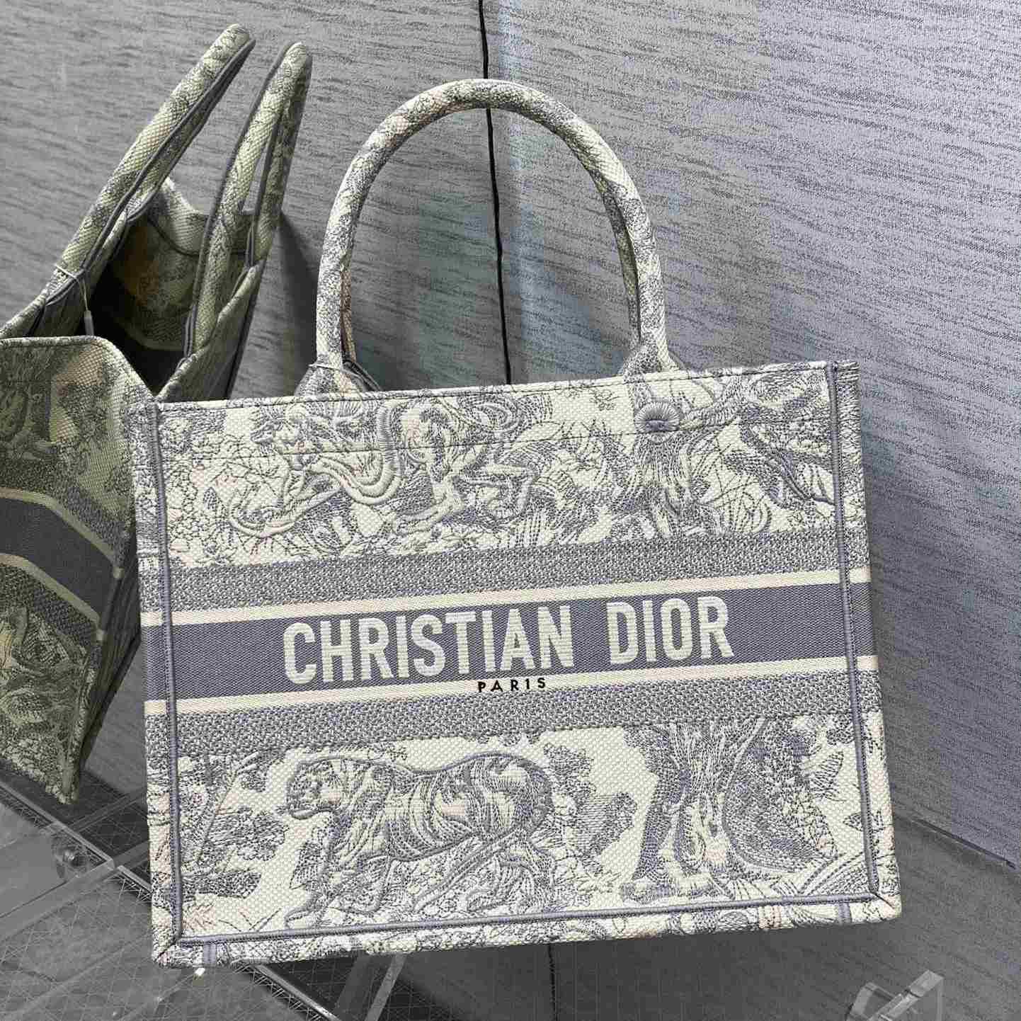 Dior Medium Dior Book Tote - DopestKickz