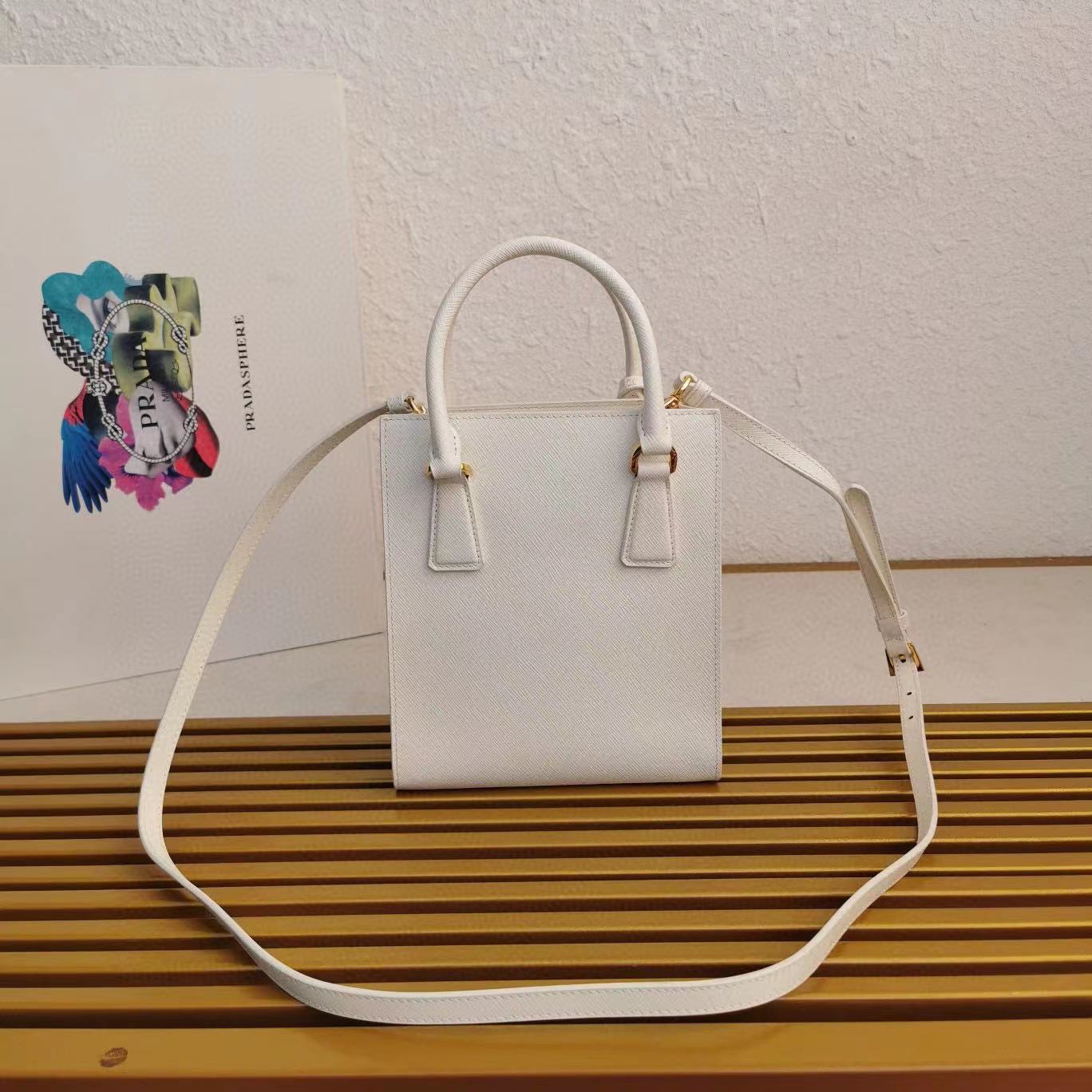 Prada Saffiano Leather Handbag - DopestKickz