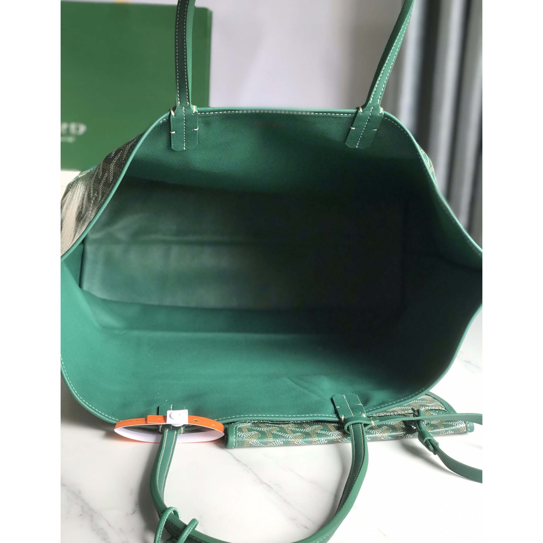 Goyard Saint Louis Tote Pm Green  (34-28-15cm) - DopestKickz