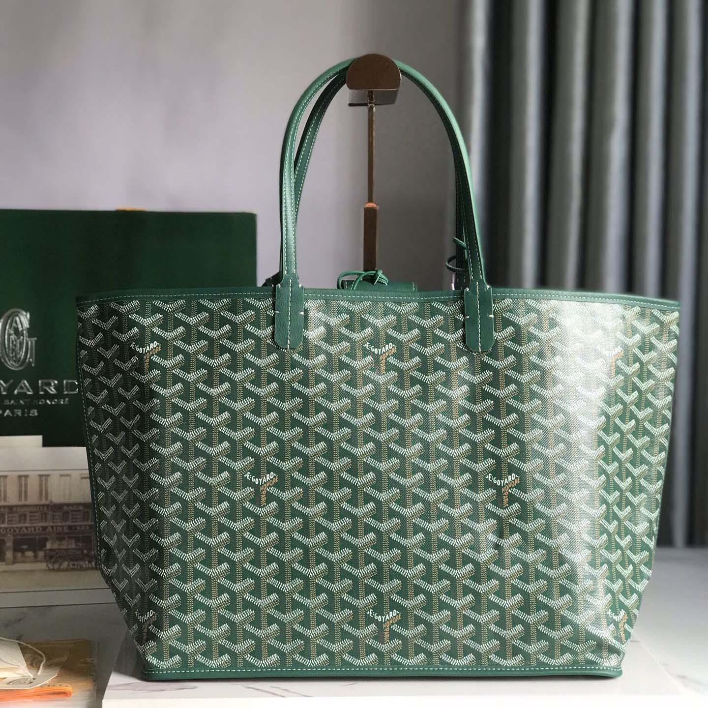 Goyard Saint Louis Tote Pm Green  (34-28-15cm) - DopestKickz