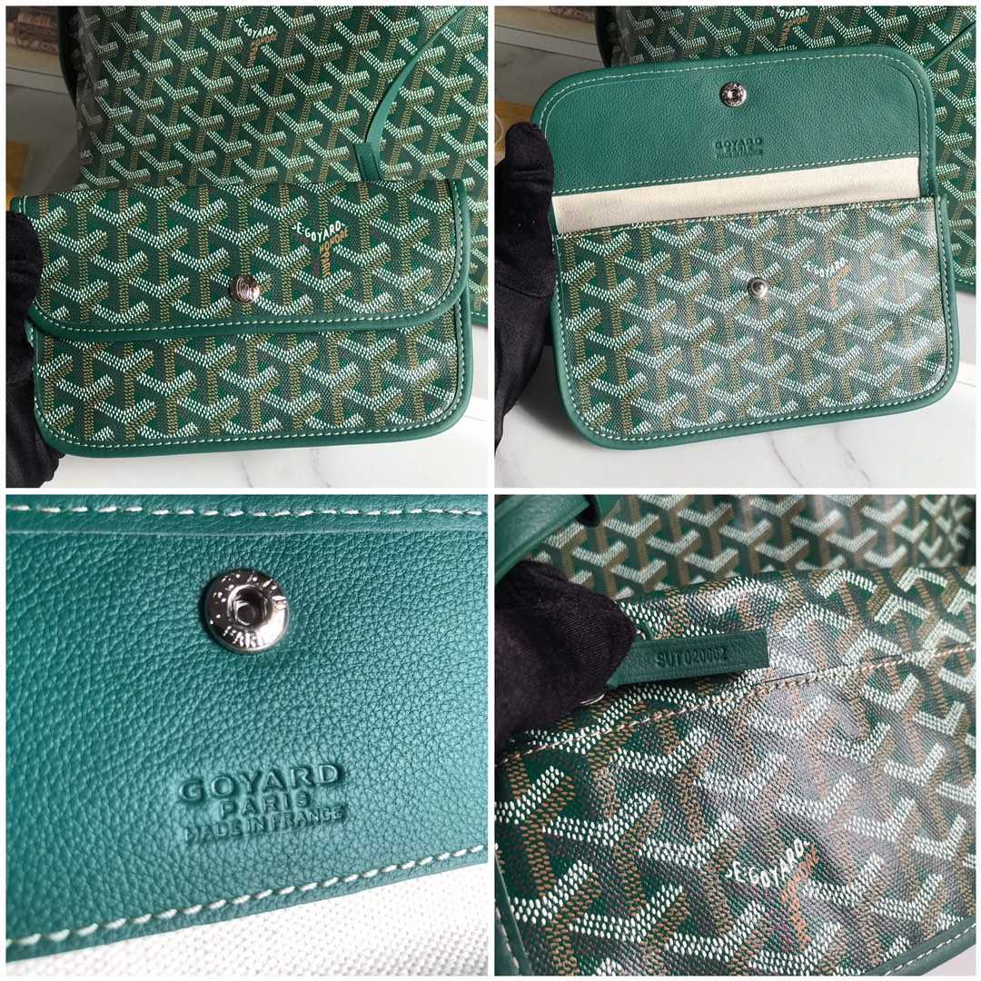 Goyard Saint Louis Tote Pm Green  (34-28-15cm) - DopestKickz