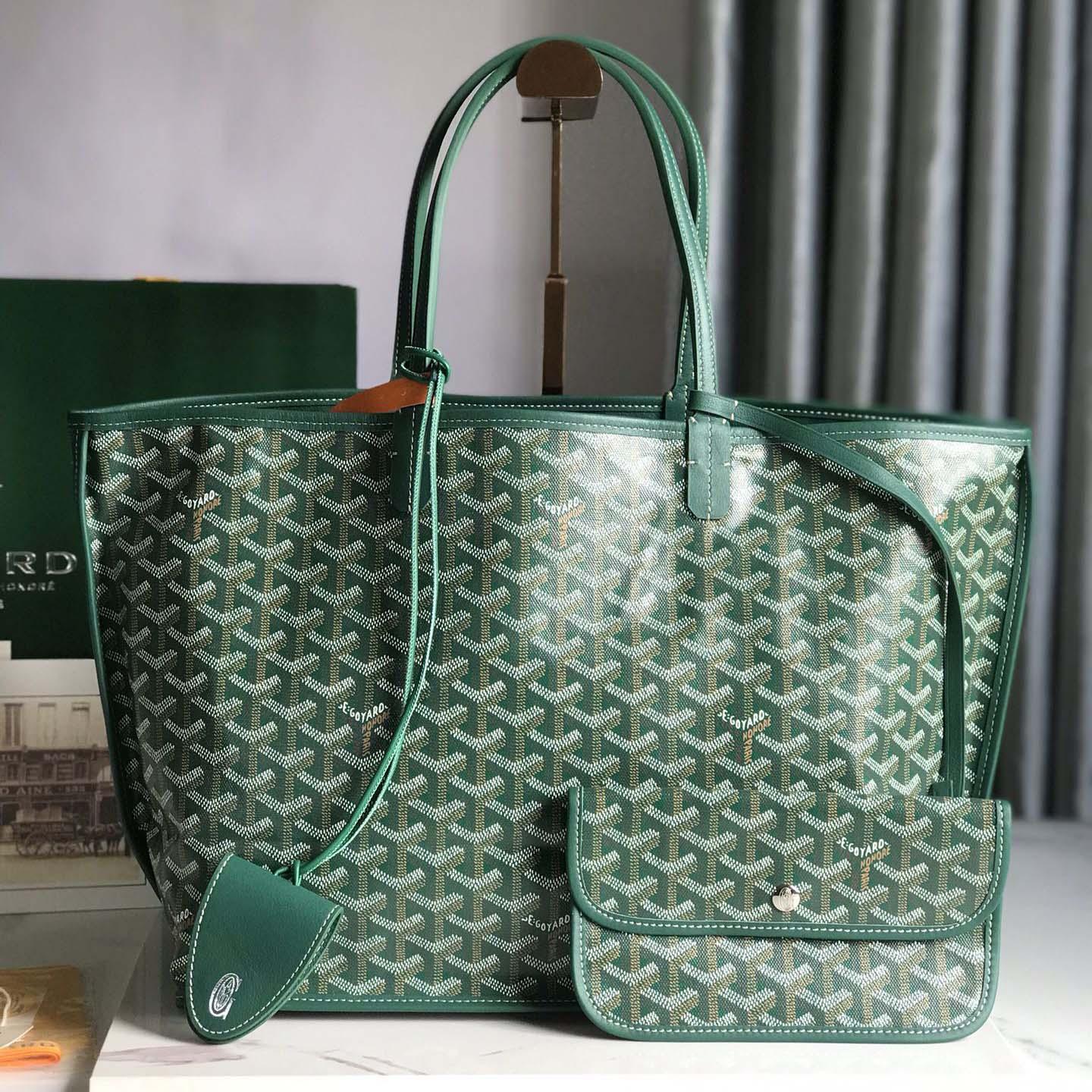 Goyard Saint Louis Tote Pm Green  (34-28-15cm) - DopestKickz