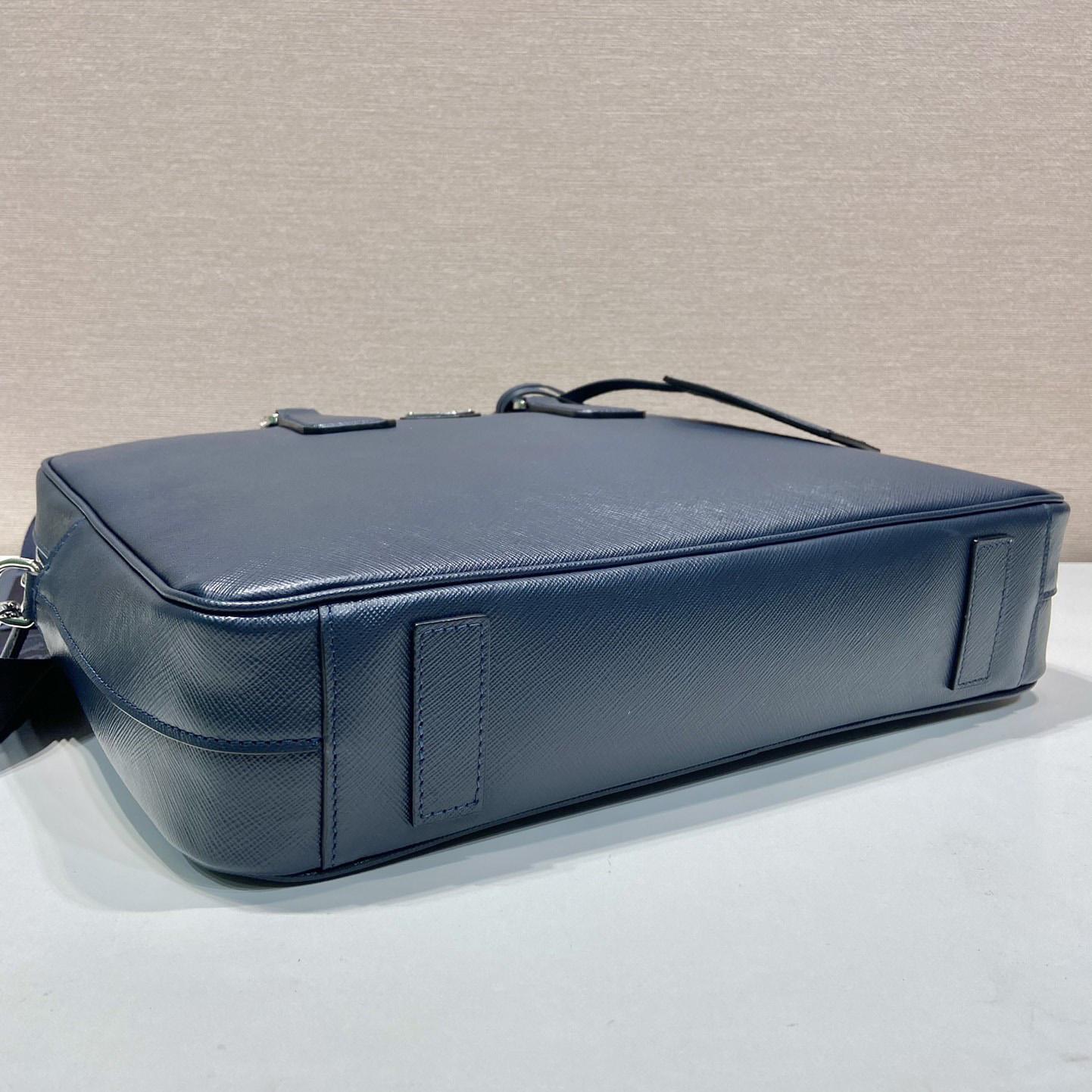 Prada Saffiano Leather Work Bag - DopestKickz