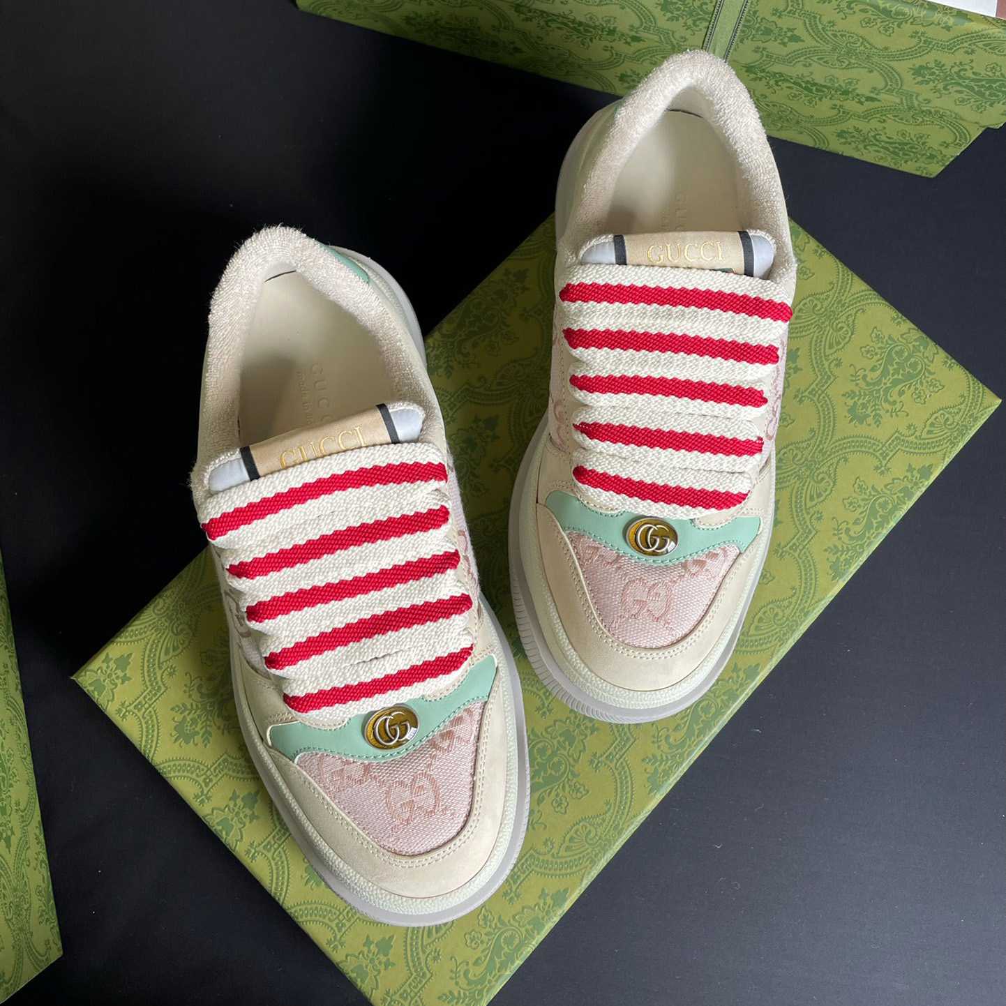 Gucci Women's Screener Sneaker - DopestKickz