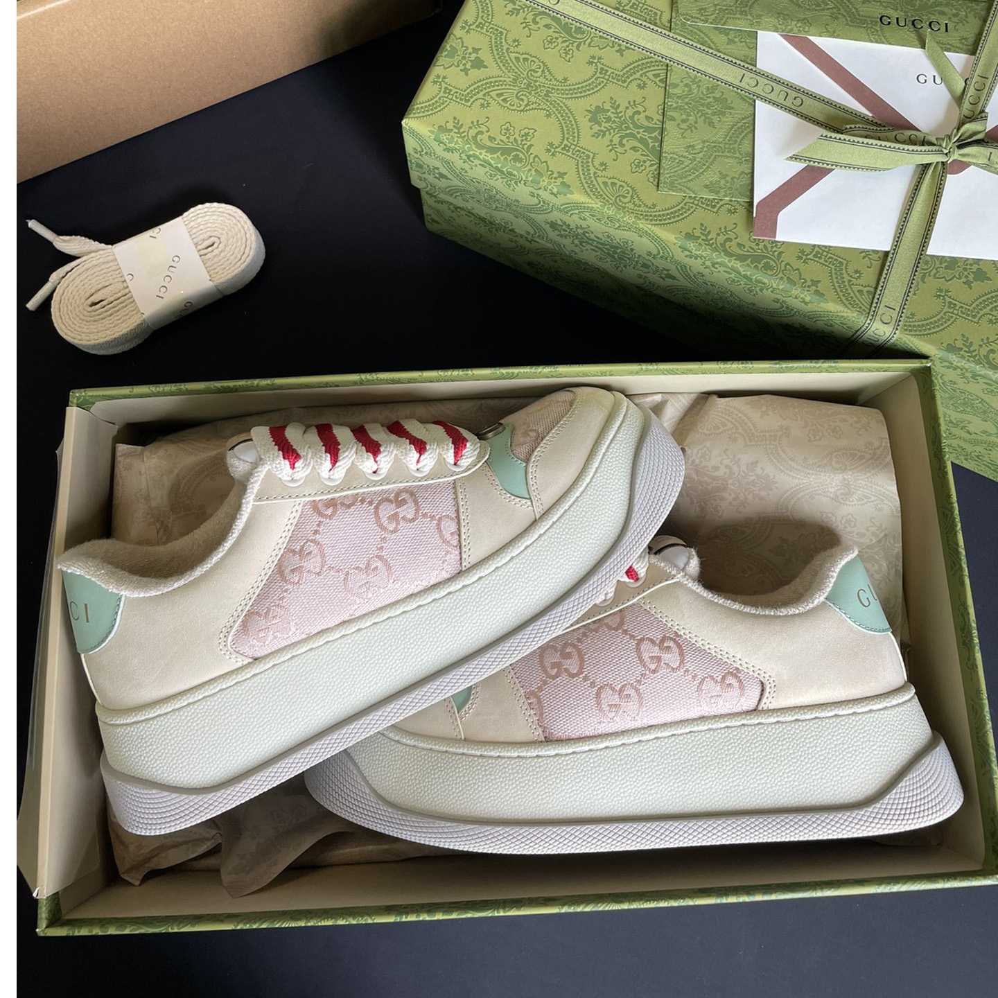 Gucci Women's Screener Sneaker - DopestKickz